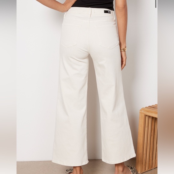 Kut from the Kloth off white crop jeans - Picture 4 of 5